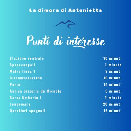 La Dimora Di Antonietta - Centro Storico Apartman Nápoly Kültér fotó